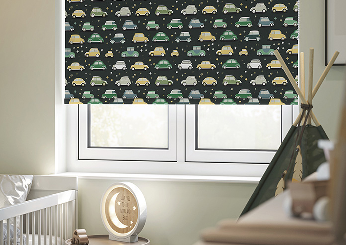 Roadtrip, Forest Green - Roller Blind - Image 5